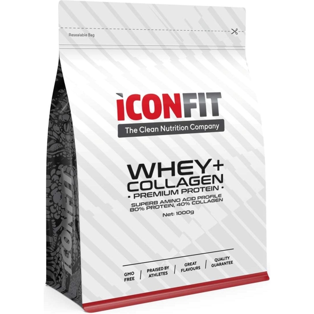 Iconfit WHEY + Collagen Premium Protein 1 кг пакет фото
