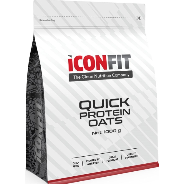 Iconfit Quick Protein Oats (kiirpuder) 1 kg foto