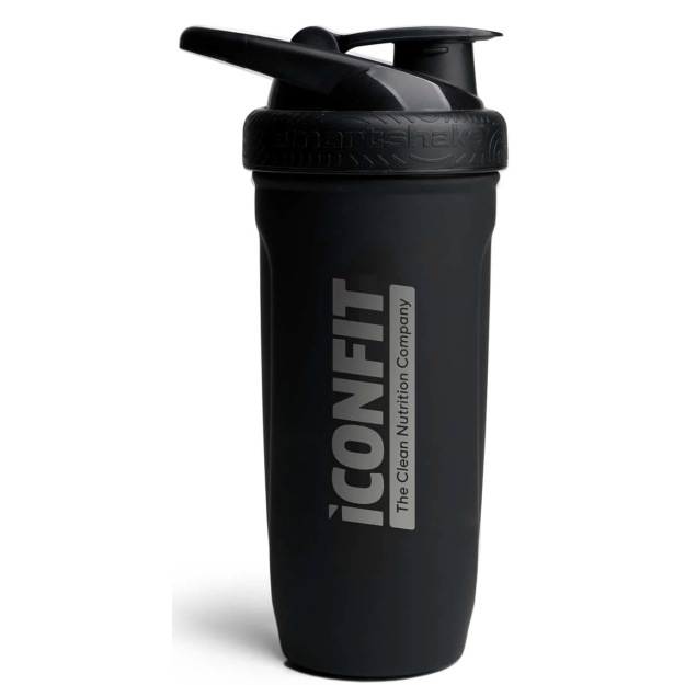 Iconfit Шейкер Reforce из нержавеющей стали 900 мл Черный фото