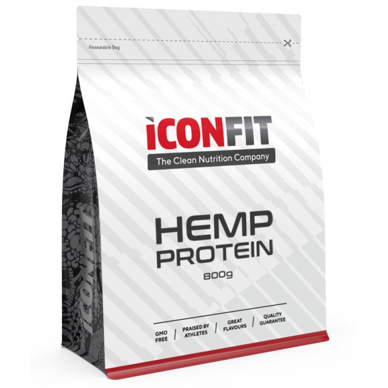 Iconfit Hemp Protein kanepiproteiin 800 g
