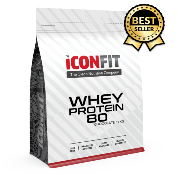 Iconfit Whey Protein 80 1 kg bilde Iconfit Whey Protein 80 1 kg fotogrāfija