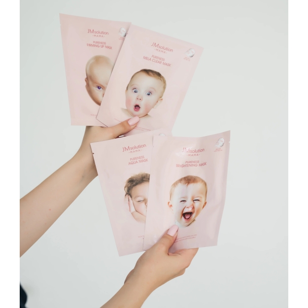 JMsolution Hüpoallergeenne mask naha niisutamiseks Mama Pureness 10 tk pilt JMsolution Hüpoallergeenne mask naha niisutamiseks Mama Pureness 10 tk foto