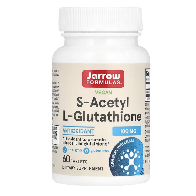 S-Acetyl L-Glutathione 100 mg 60 tablets