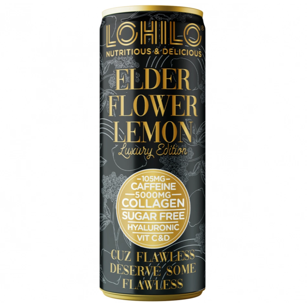 Lohilo Collagen functional drink 330 ml - Elder flower paveikslėlį Lohilo Collagen functional drink 330 ml - Elder flower nuotrauka