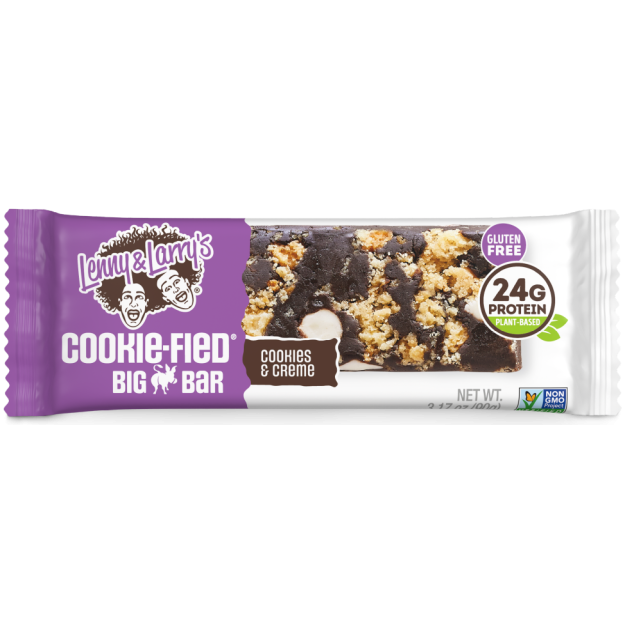 Lenny & Larry's The Complete Cookie-fied Big Bar 90 g - Küpsised ja kreem pilt Lenny & Larry's The Complete Cookie-fied Big Bar 90 g - Küpsised ja kreem foto