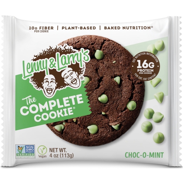 Lenny & Larry's The Complete Cookie 113 g - Choco Mint picture Lenny & Larry's The Complete Cookie 113 g - Choco Mint photo