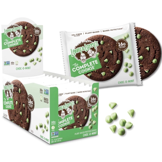 Lenny & Larry's The Complete Cookie 113 g - Choco Mint picture Lenny & Larry's The Complete Cookie 113 g - Choco Mint photo
