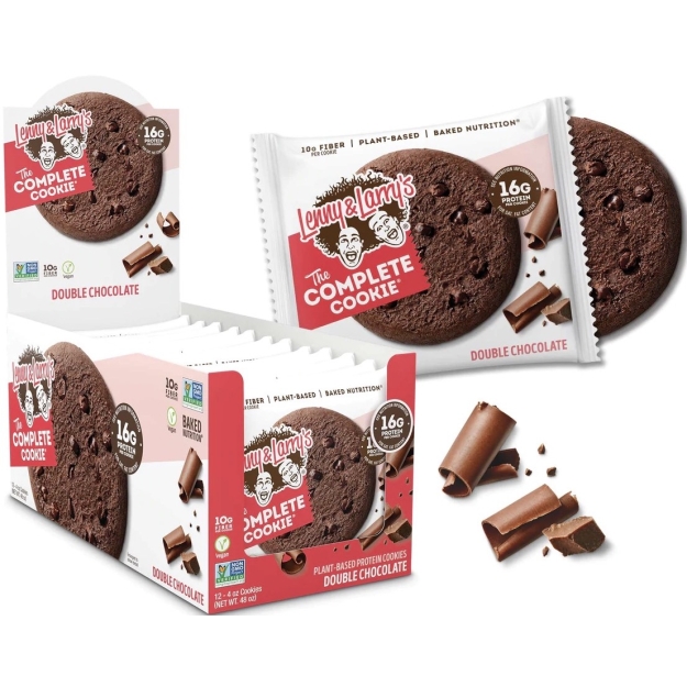 Lenny & Larry's The Complete Cookie 113 g - Double Chocolate picture Lenny & Larry's The Complete Cookie 113 g - Double Chocolate photo