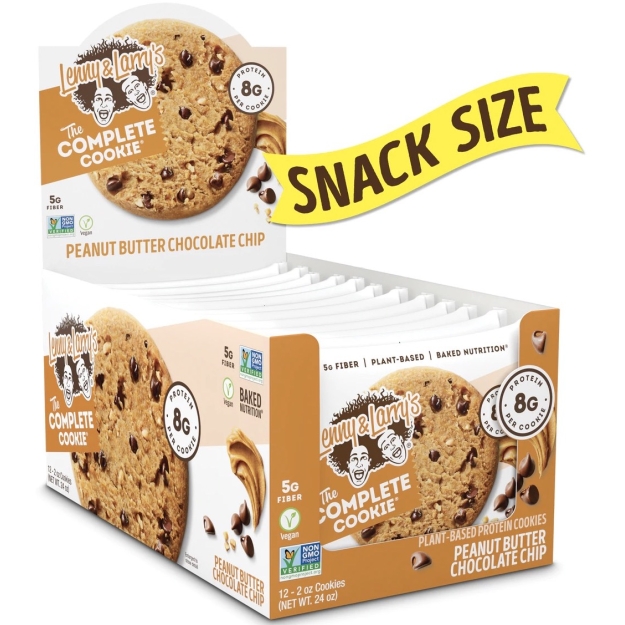Lenny & Larry's The Complete Cookie 113 g - Шоколадная крошка с арахисовым маслом картинка Lenny & Larry's The Complete Cookie 113 g - Шоколадная крошка с арахисовым маслом фото
