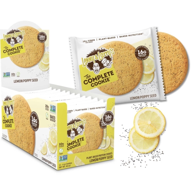 Lenny & Larry's The Complete Cookie 113 g - Lemon Poppy Seed picture Lenny & Larry's The Complete Cookie 113 g - Lemon Poppy Seed photo