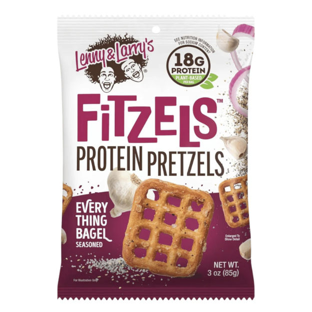 Lenny & Larry's Protein Pretzels 85 g - Everything Bagel Lenny & Larry's Protein Pretzels 85 g - Everything Bagel