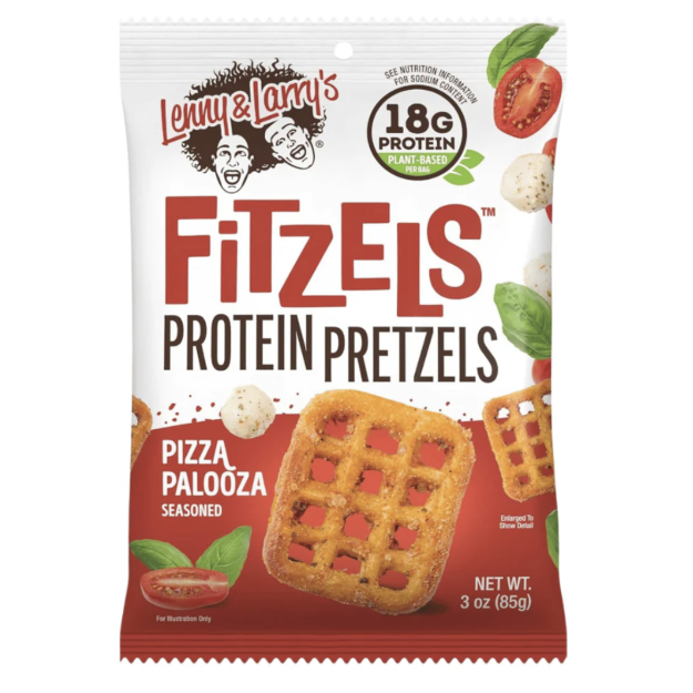Lenny & Larry's Valgu Kringlid 85 g - Pizza Palooza pilt Lenny & Larry's Valgu Kringlid 85 g - Pizza Palooza foto