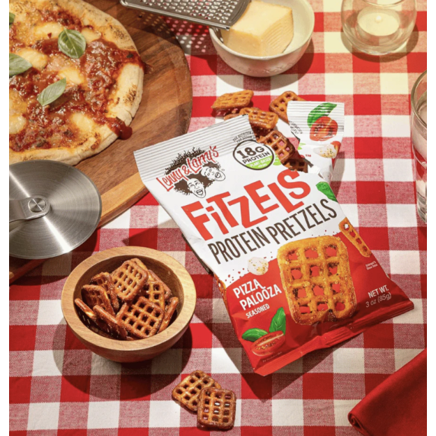 Lenny & Larry's Valgu Kringlid 85 g - Pizza Palooza pilt Lenny & Larry's Valgu Kringlid 85 g - Pizza Palooza foto
