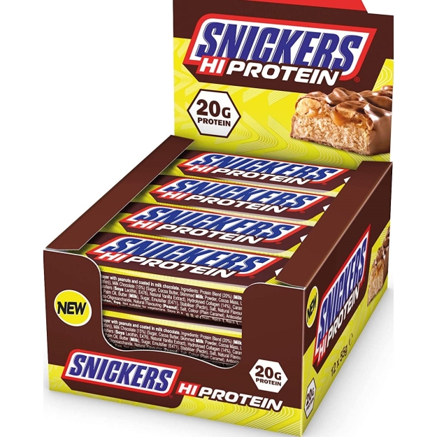 Mars Protein Snickers High Protein Bar 55 g bilde Mars Protein Snickers High Protein Bar 55 g fotogrāfija