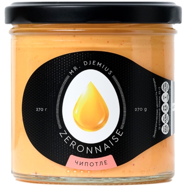 Madala kalorsusega kaste Zeronnaise «Чипотле» 270 г