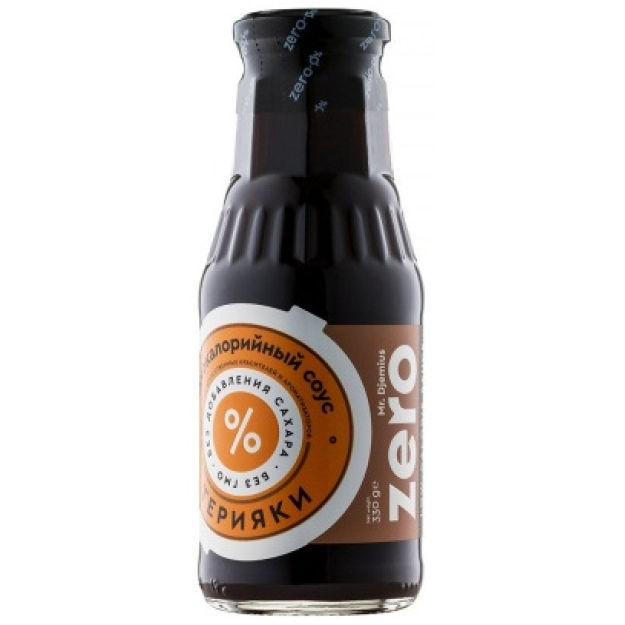 Zema kaloriju mērce, Teriyaki 330 g