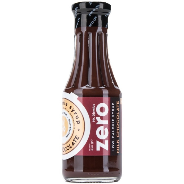 Zems kaloriju un zemu tauku sīrups, piena šokolāde 330 g