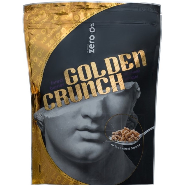 Mr Djemius Zero Granola «Golden Crunch» metsamarjade maitsega 350 g foto