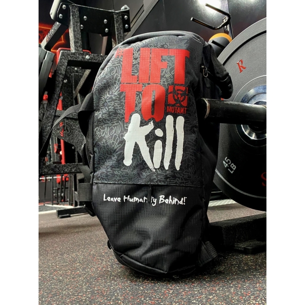 PVL Mutant Sportinis krepšys Lift To Kill, juodas paveikslėlį PVL Mutant Sportinis krepšys Lift To Kill, juodas nuotrauka