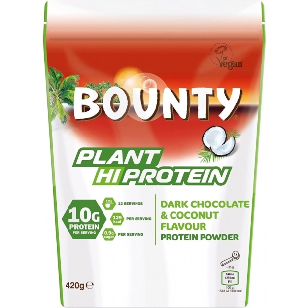 Mars Protein Bounty Dark Plant Protein Powder 420 g picture Mars Protein Bounty Dark Plant Protein Powder 420 g photo