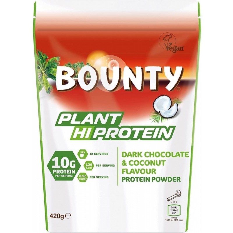 Mars Protein Bounty Dark Plant Valgupulber 420 g foto