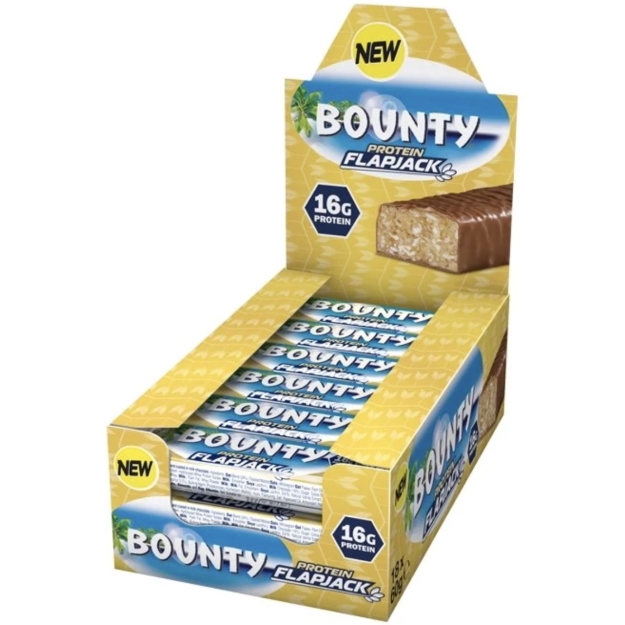 Mars Protein Bounty Protein Flapjack 60 g paveikslėlį Mars Protein Bounty Protein Flapjack 60 g nuotrauka