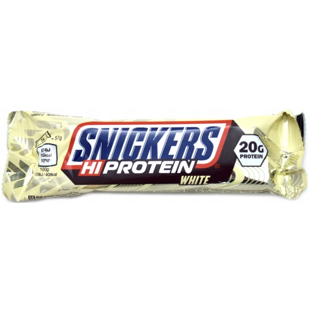 Mars Protein Snickers High Protein White Bar 57 g picture Mars Protein Snickers High Protein White Bar 57 g photo