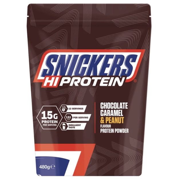 Mars Protein Snickers Протеиновый порошок 455 г картинка Mars Protein Snickers Протеиновый порошок 455 г фото
