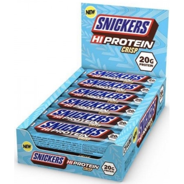 Snickers High Protein Crisp Bar 55 g x 12