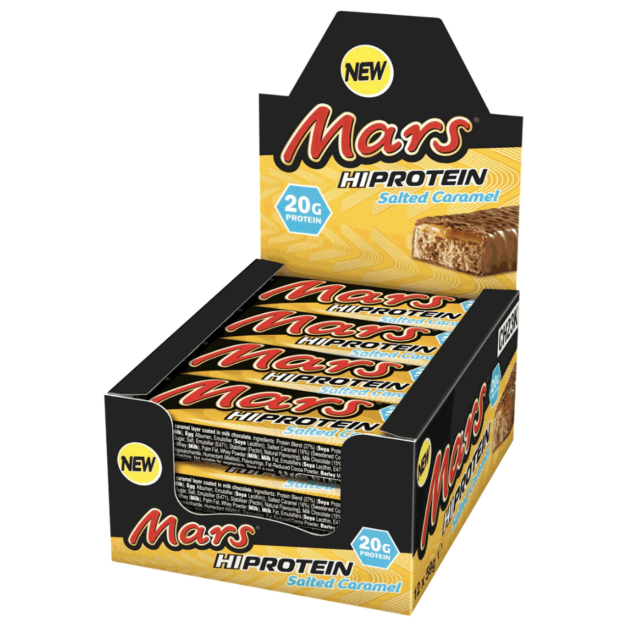 Mars Protein Mars High Protein Bar - Salted Caramel 59 g paveikslėlį Mars Protein Mars High Protein Bar - Salted Caramel 59 g nuotrauka