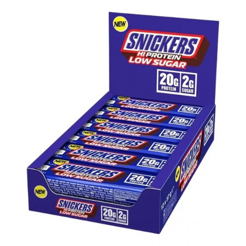 Snickers Low Sugar High Protein Bar 57 g x 12