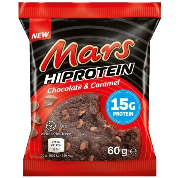 Mars Protein Mars High Protein Cookie 60 g - Šokolaad Ja Karamell pilt Mars Protein Mars High Protein Cookie 60 g - Šokolaad Ja Karamell foto