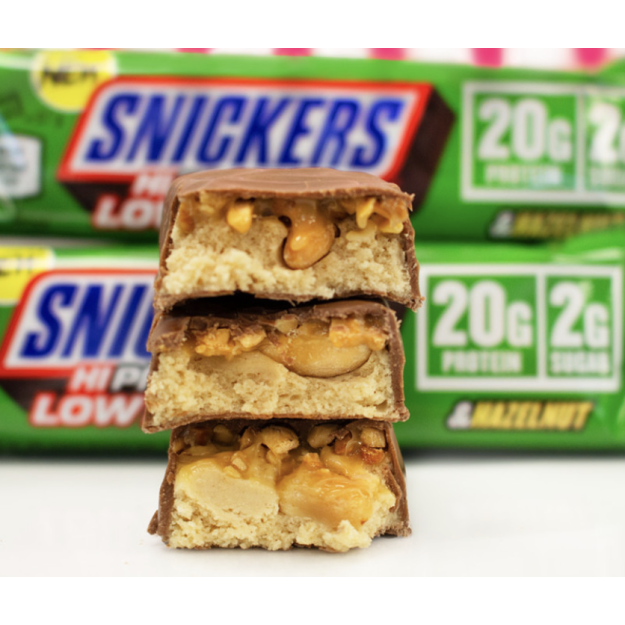 Mars Protein Snickers Low Sugar High Protein Bar 57 г - Фундук Mars Protein Snickers Low Sugar High Protein Bar 57 г - Фундук