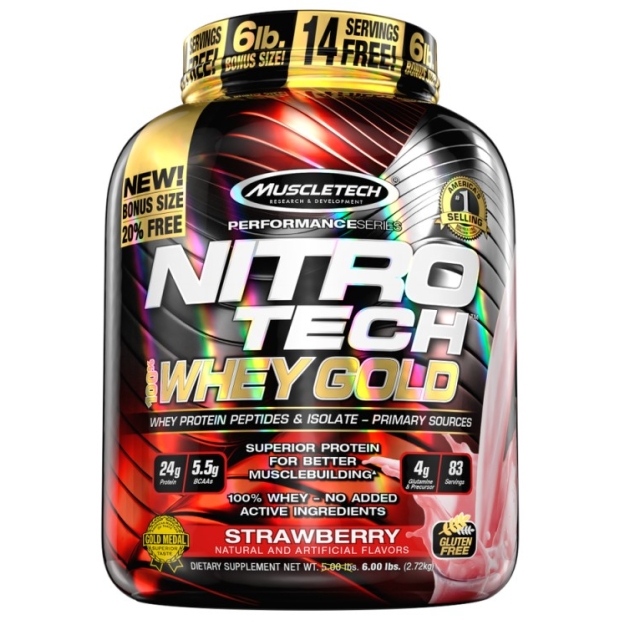 Nitro Tech 100% Whey 2724g
