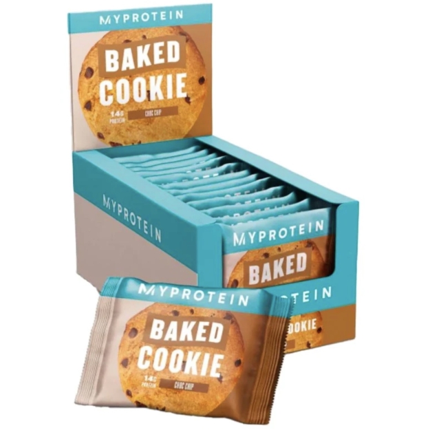 Myprotein Baked Protein Cookie 75 g - šokolado drožlių paveikslėlį Myprotein Baked Protein Cookie 75 g - šokolado drožlių nuotrauka
