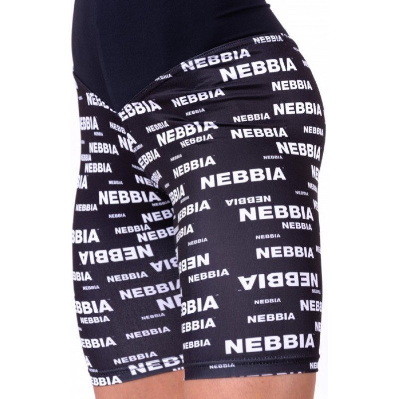Nebbia NEBBIA x Seaqual™️ biker shorts 771, mustad foto