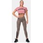 Nebbia Loose Fit & Sporty Crop Top 583, old rose - 3
