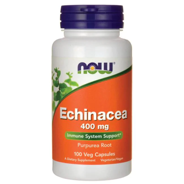 NOW Ežiuolės 400 mg 100 Vege kapsulės nuotrauka