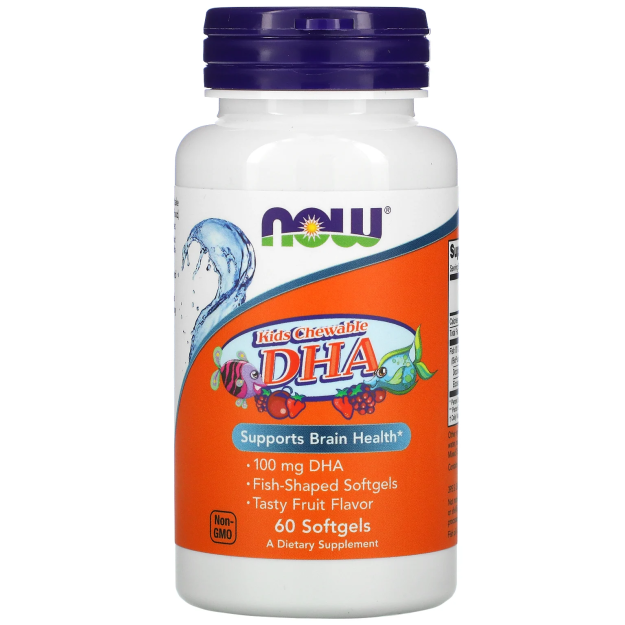 DHA 100 mg chewable 60 capsules
