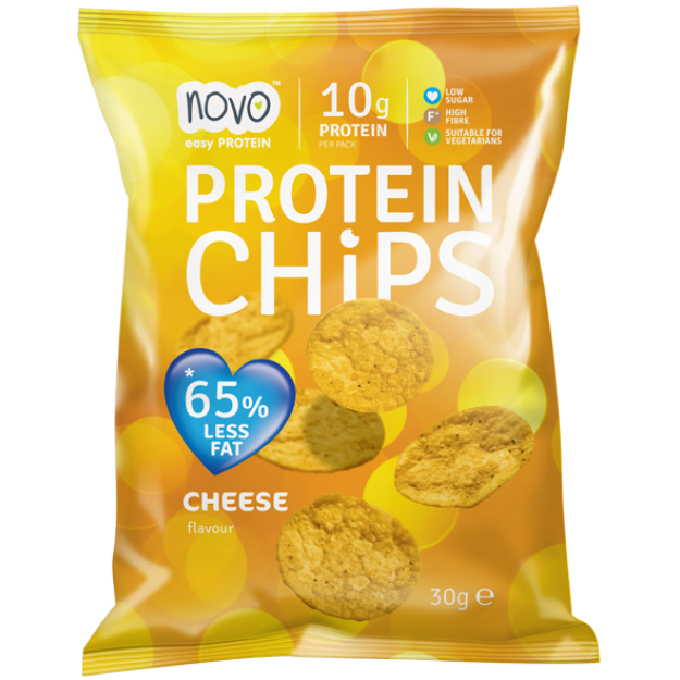Novo Nutrition Protein Chips 30 g - сырный вкус картинка Novo Nutrition Protein Chips 30 g - сырный вкус фото