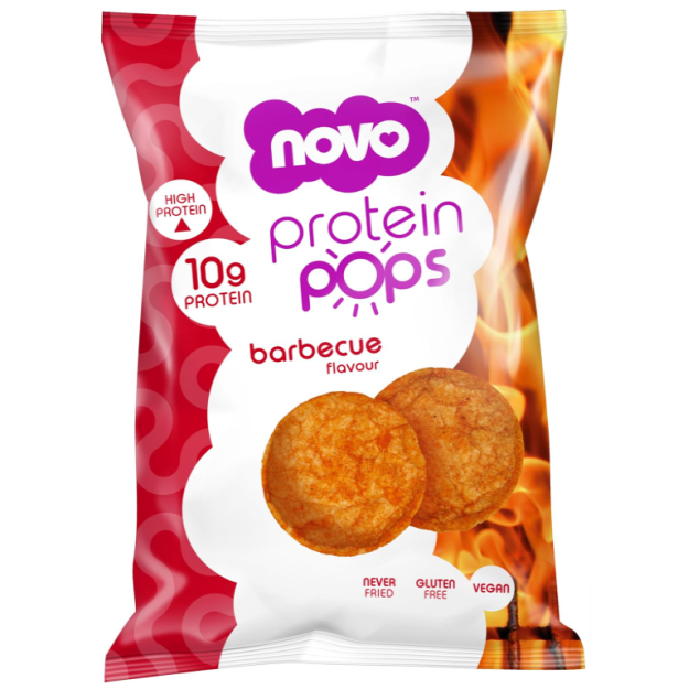 Novo Nutrition Protein Pops 45 g - Barbecue Novo Nutrition Protein Pops 45 g - Barbecue