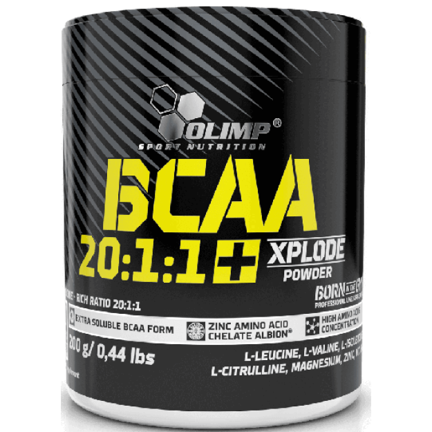Olimp BCAA 20:1:1 Xplode powder 200 g fotogrāfija