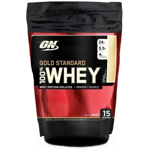 Optimum Nutrition 100% Whey Gold Standard 450g картинка Optimum Nutrition 100% Whey Gold Standard 450g фото