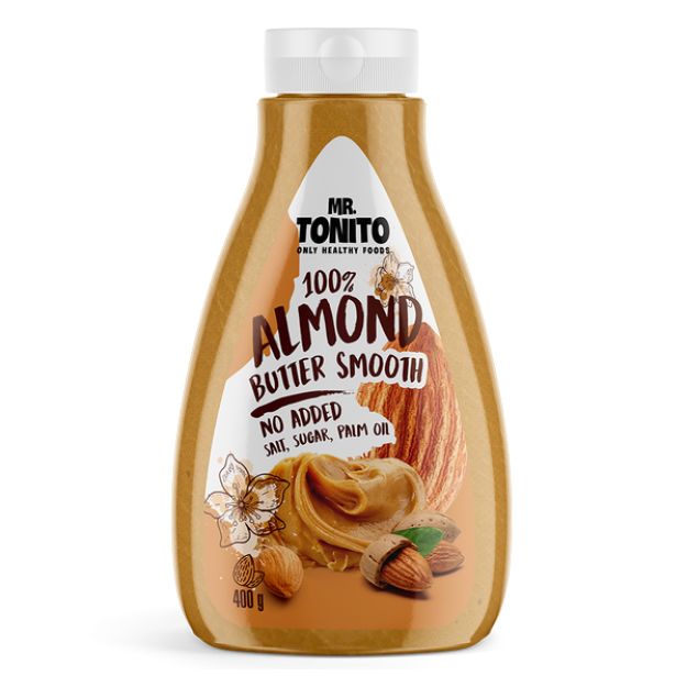 Ostrovit Mr. Tonito Almond Butter Smooth 400 g picture Ostrovit Mr. Tonito Almond Butter Smooth 400 g photo