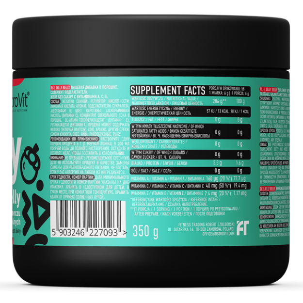 Ostrovit Mr. Tonito Jelly Daily 350 g Tropical Punch picture Ostrovit Mr. Tonito Jelly Daily 350 g Tropical Punch photo