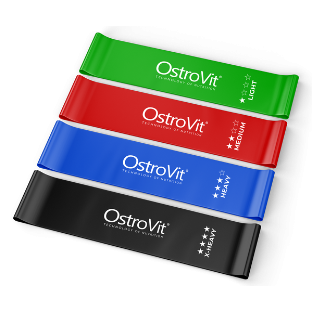 Ostrovit Тренировочные ленты, комплект из 4 резинок фото