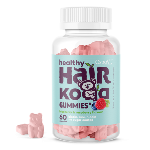 Ostrovit Healthy Hair Koala Gummies 60 pcs picture Ostrovit Healthy Hair Koala Gummies 60 pcs photo