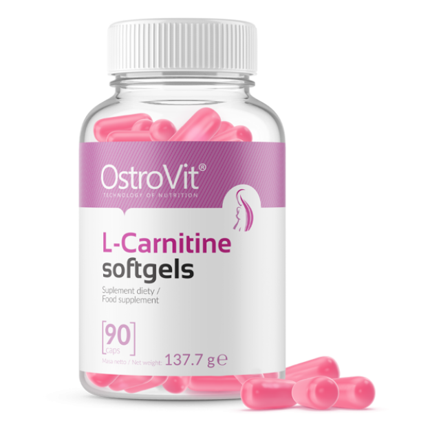 Ostrovit L-karnitiin 1000 90 kapslit pilt Ostrovit L-karnitiin 1000 90 kapslit foto