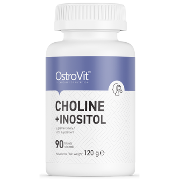 Ostrovit Cholinas + Inozitolis 90 tablečių paveikslėlį Ostrovit Cholinas + Inozitolis 90 tablečių nuotrauka