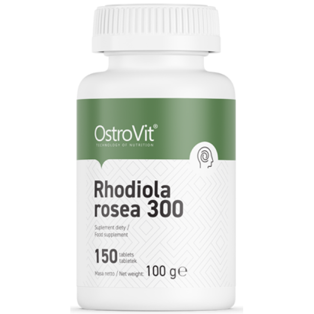 Ostrovit Rhodiola Rosea 300 mg 150 tabletti foto